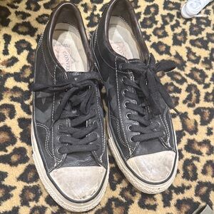 John varvatos Converse Black and White Men's Sneakers